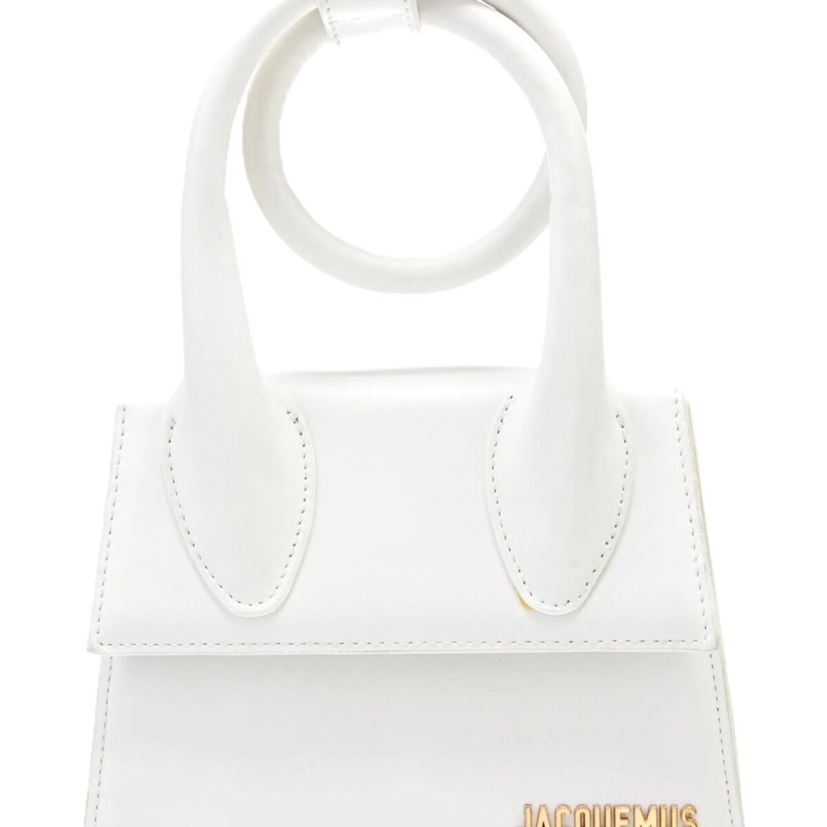 Jacquemus Le Chiquito Noeud Bag White