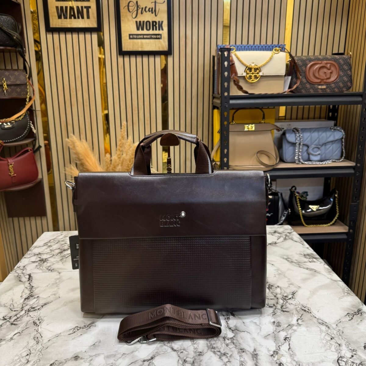 MONT BLANC LAPTOP BAG