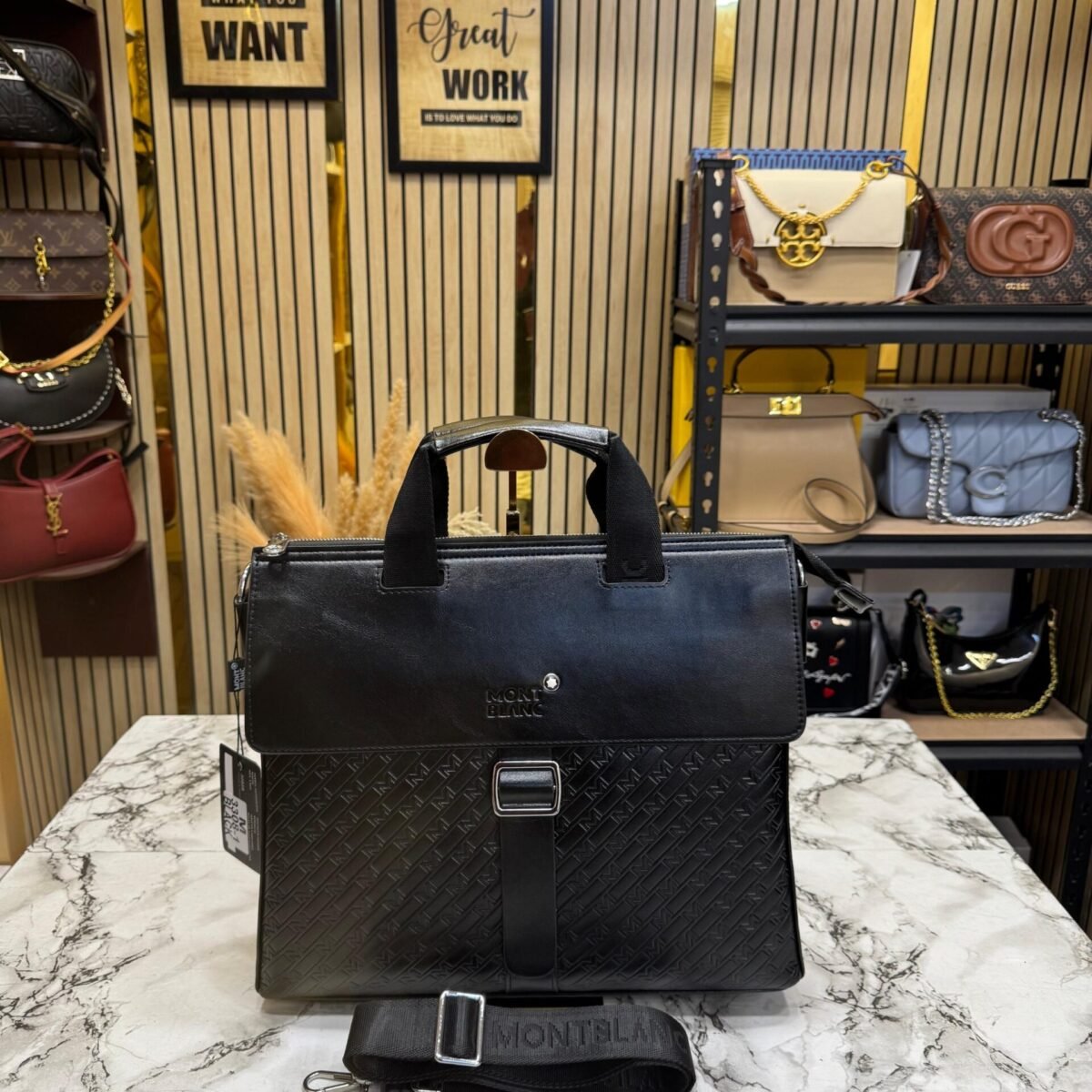 MONT BLANC LAPTOP BAG