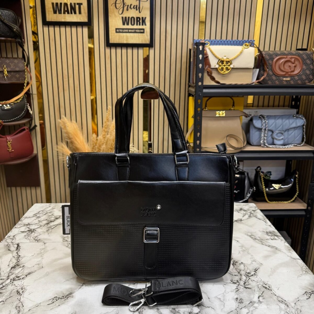 MONT BLANC LAPTOP BAG