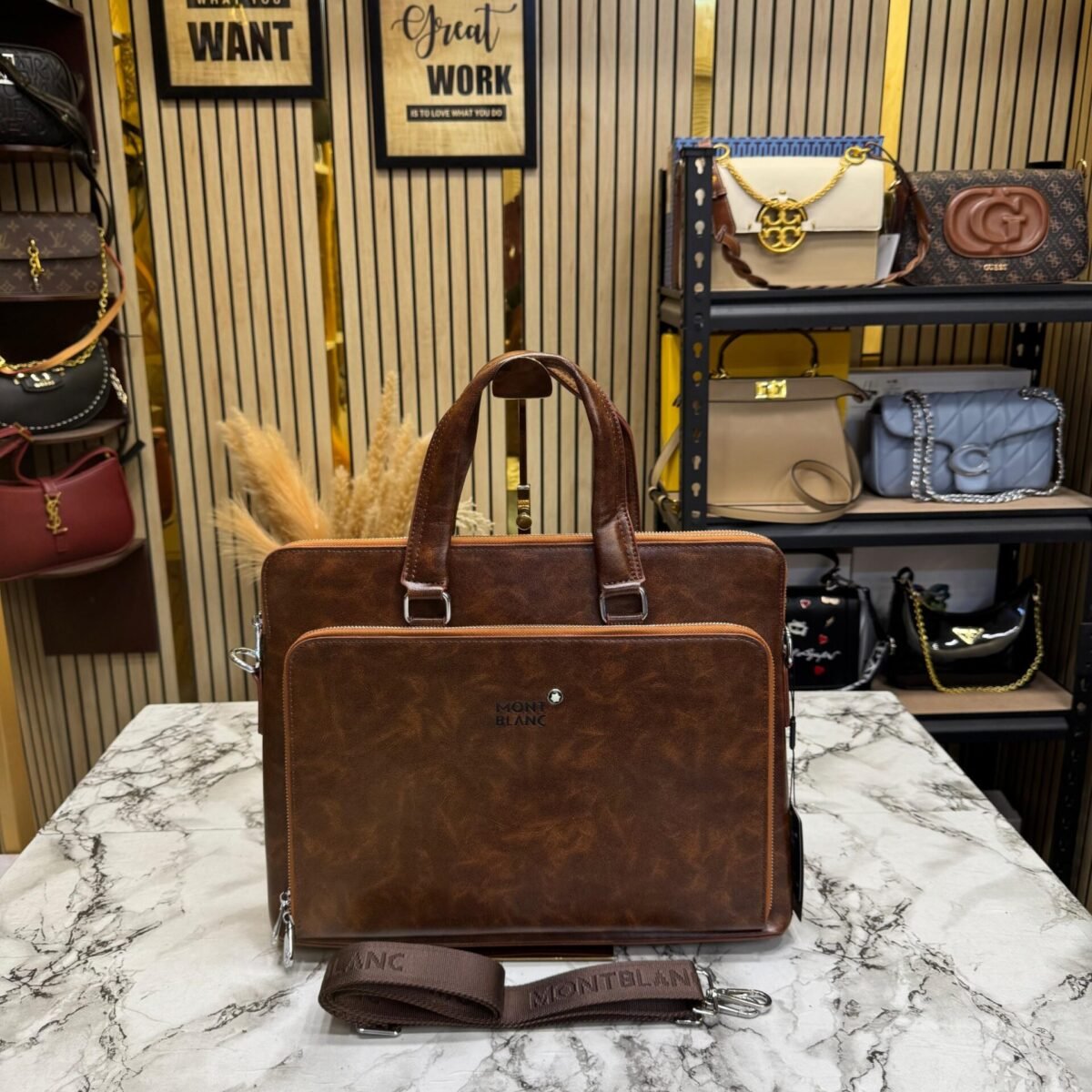 MONT BLANC LAPTOP BAG