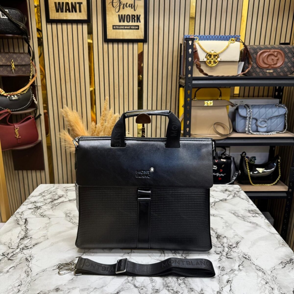 MONT BLANC LAPTOP BAG