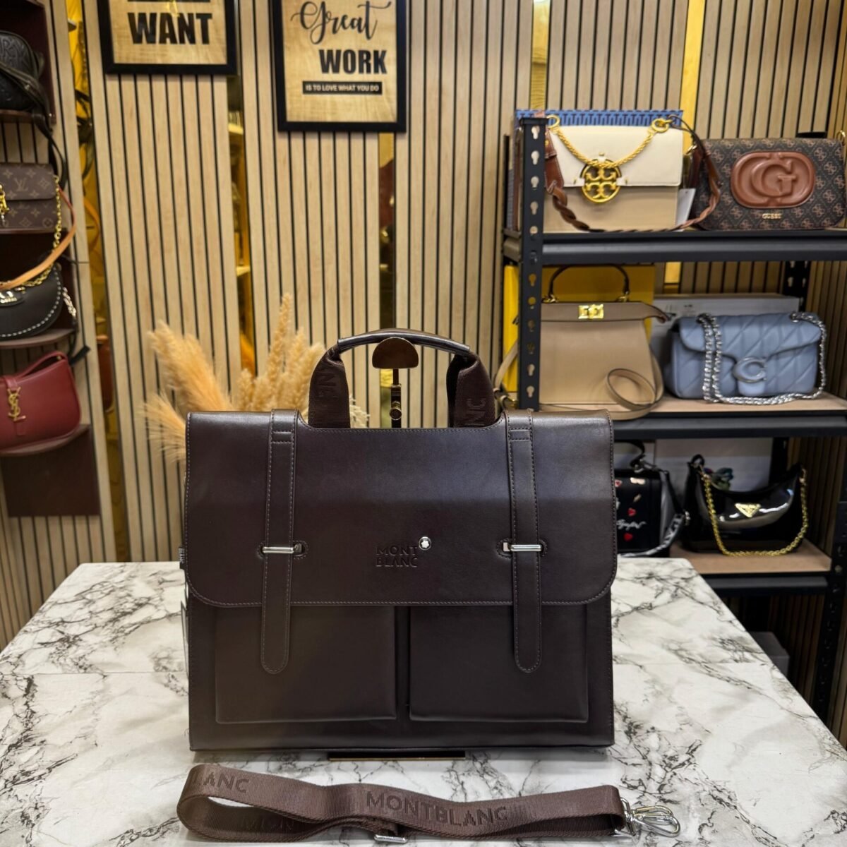 MONT BLANC LAPTOP BAG